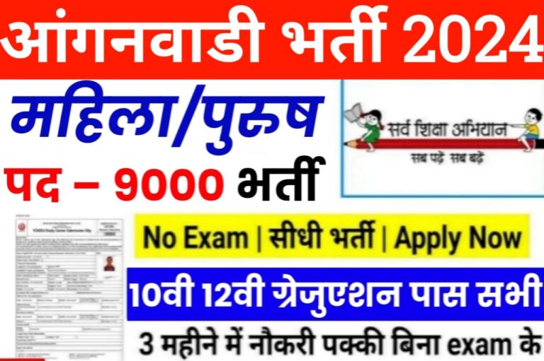 Anganwadi Supervisor Recruitment 2024