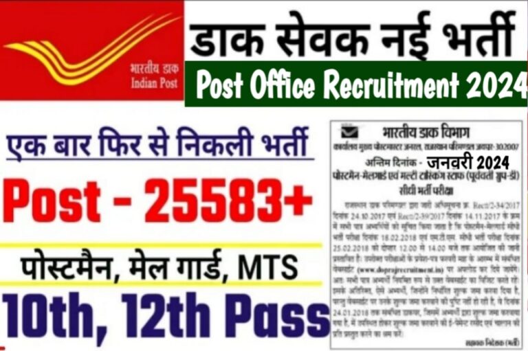 Post Office Bharti 2024