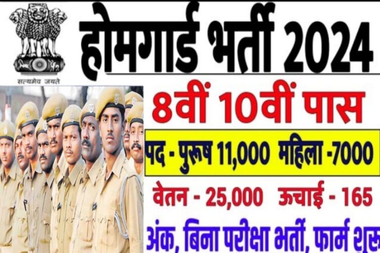 Up Home Guard Bharti 2024