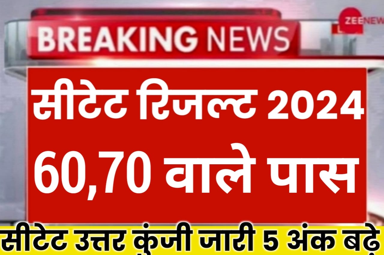 Ctet Result 2024