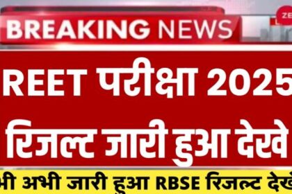 Reet Result 2025