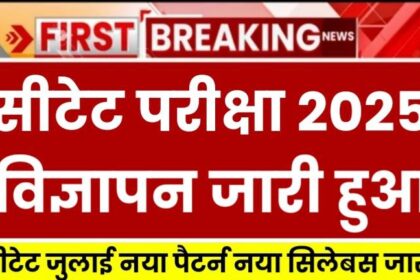 CTET July 2025 Notification